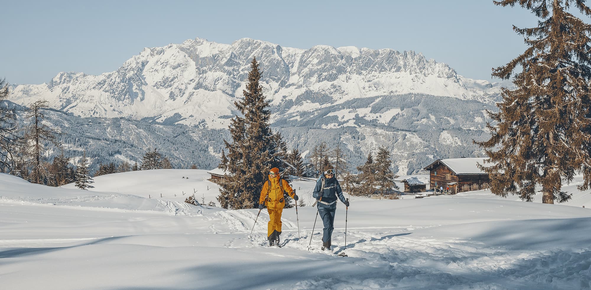 Skitour im Alpendorf auf den Gernkogel