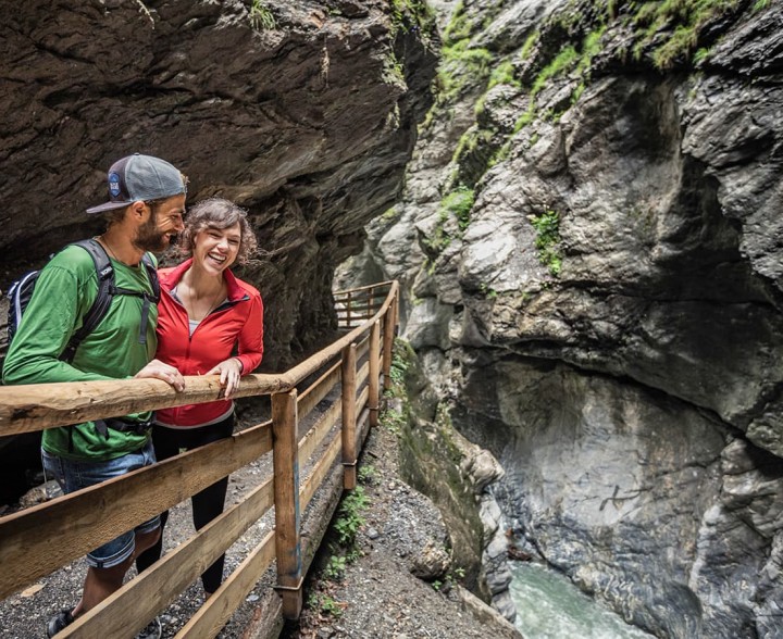 Wanderung durch die Liechtensteinklamm